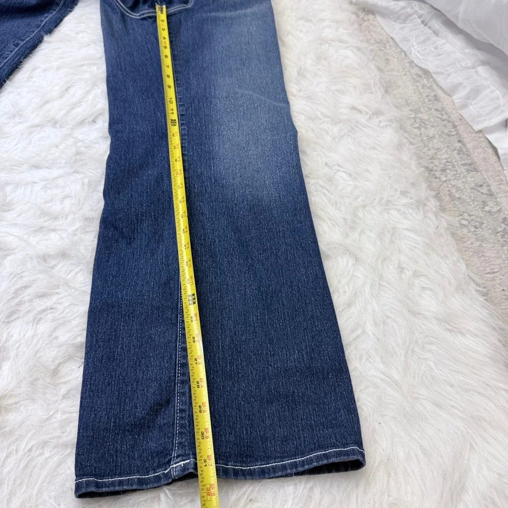 True Religion Bobbi Low Slung Baggy Jeans Mens 30 Dark Wash Wide Leg Y2K Denim
